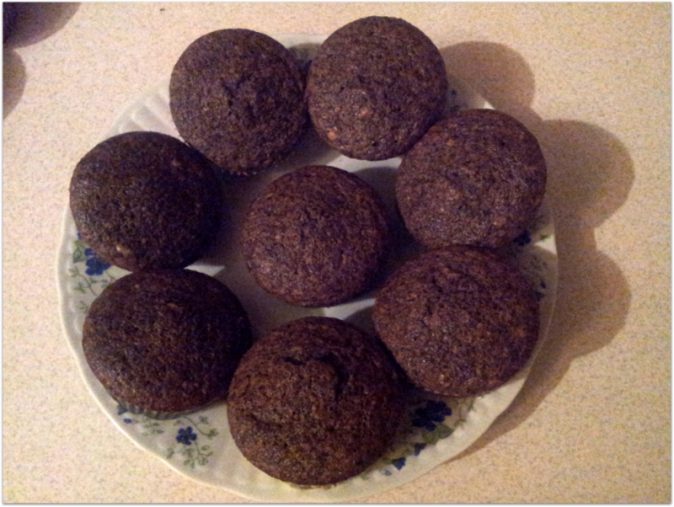 babeczki muffinki bananowo- czekoladowe dla łakomczuszków, między robótkami :) 2